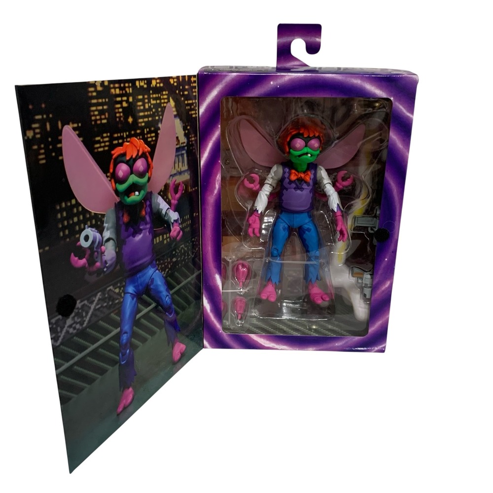 Neca TMNT Teenage Mutant Ninja Turtles in Time Baxter‎ Stockman Figure NIB New